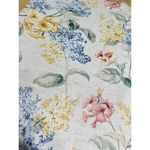 VTG Raymond Waites Fabric Rise Holme 74”X 57” 2 yds Upholstery Flowers